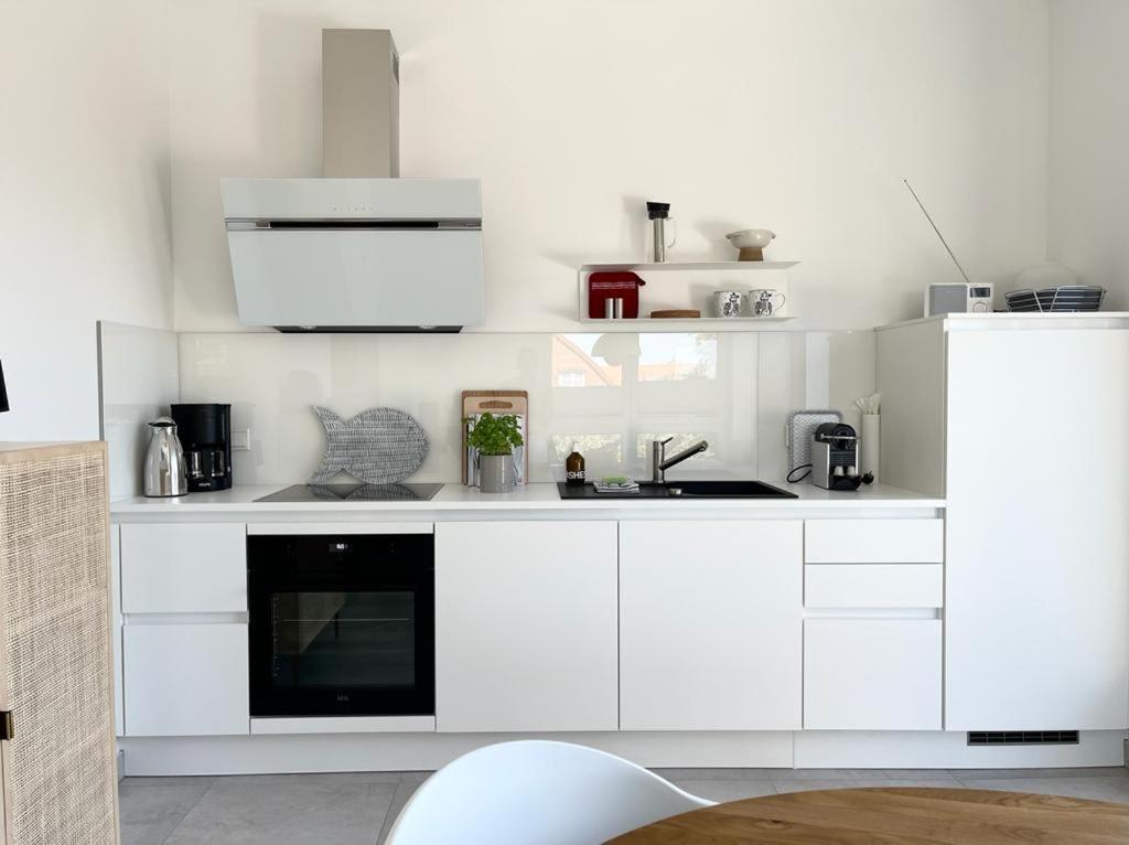 Ferienwohnung Pit Am Nordseedeich Butjadingen Bagian luar foto