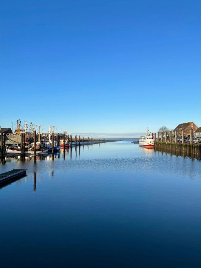 Ferienwohnung Pit Am Nordseedeich Butjadingen Bagian luar foto