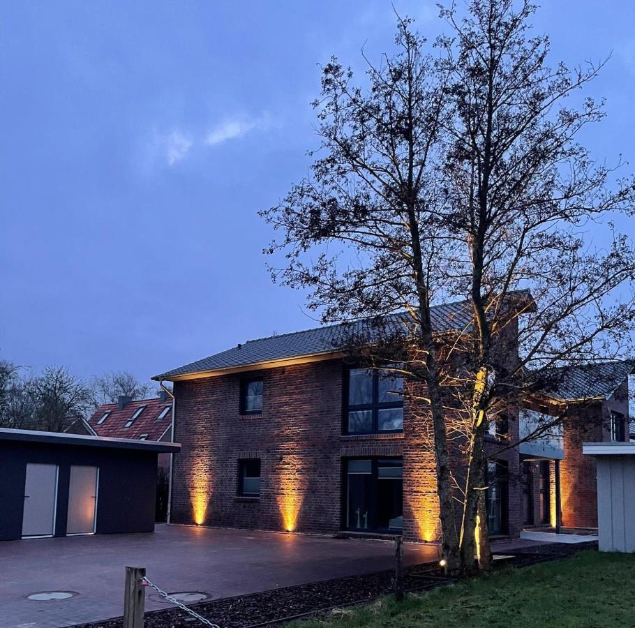 Ferienwohnung Pit Am Nordseedeich Butjadingen Bagian luar foto