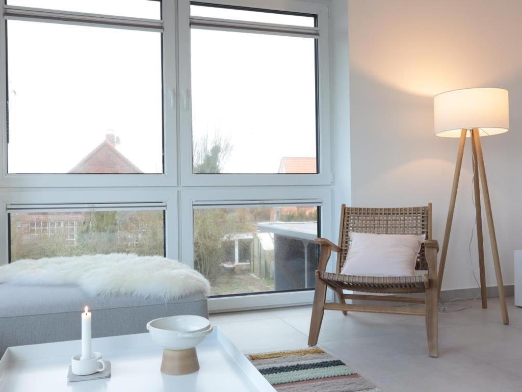 Ferienwohnung Pit Am Nordseedeich Butjadingen Bagian luar foto