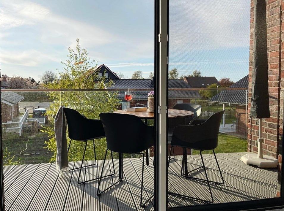 Ferienwohnung Pit Am Nordseedeich Butjadingen Bagian luar foto