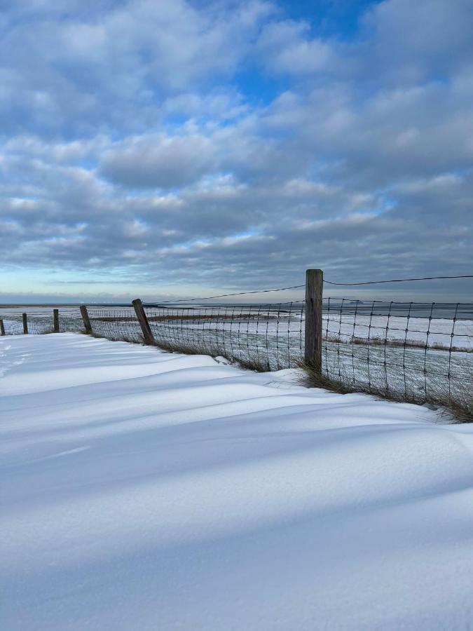 Ferienwohnung Pit Am Nordseedeich Butjadingen Bagian luar foto