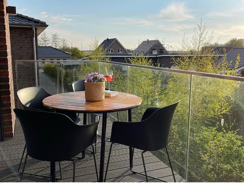 Ferienwohnung Pit Am Nordseedeich Butjadingen Bagian luar foto